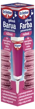 Dr. Oetker Barva gelová růžová