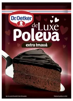 Dr. Oetker Poleva de Luxe extra tmavá