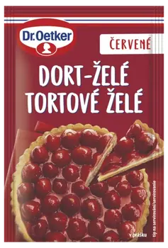 Dr. Oetker Dort-želé červené