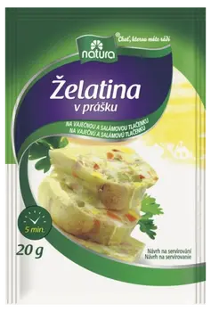 Dr. Oetker Natura Želatina na vaječnou a salámovou tlačenku