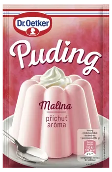 Dr. Oetker Dr. Oetker Puding příchuť Malina