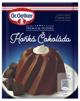 Dr. Oetker Premium Puding Hořká Čokoláda