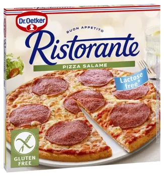 Dr. Oetker Pizza Ristorante Salame bez lepku a laktózy
