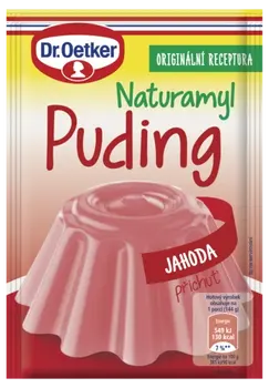 Dr. Oetker Naturamyl Puding příchuť Jahoda