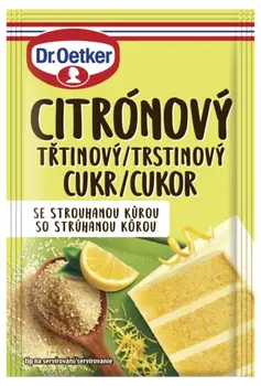 Dr. Oetker Citrónový třtinový cukr