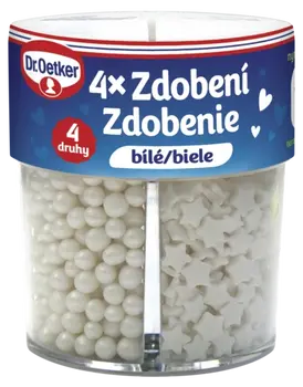 Dr. Oetker Zdobení 4 druhy bílé