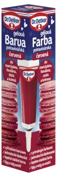 Dr. Oetker Barva gelová červená