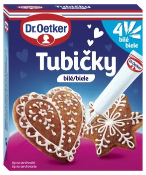 Dr. Oetker Tubičky bílé 4 ks