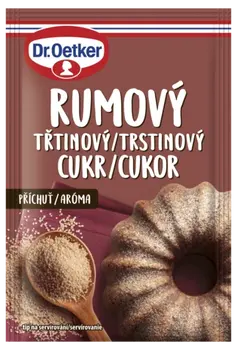 Dr. Oetker Rumový třtinový cukr příchuť