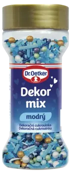 Dr. Oetker Dekor mix modrý