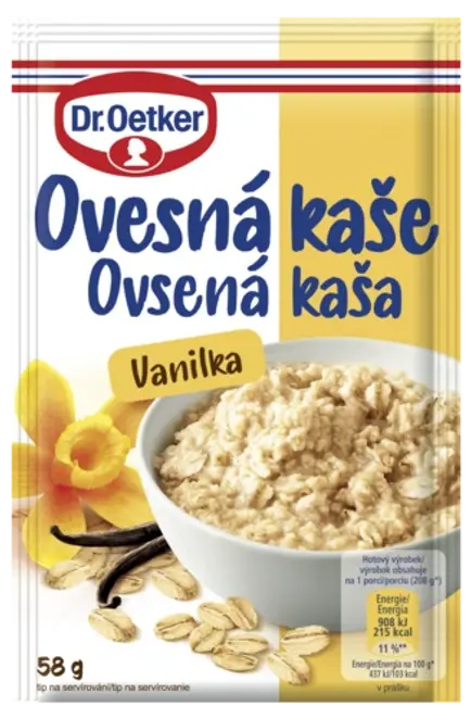 Dr. Oetker Ovesná kaše Vanilka
