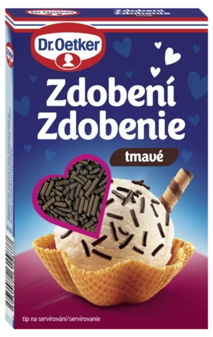Dr. Oetker Zdobení tmavé