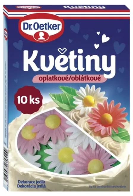 Dr. Oetker Květiny oplatkové
