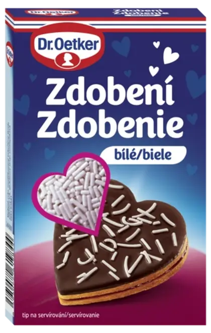 Dr. Oetker Zdobení bílé