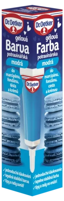 Dr. Oetker Barva gelová modrá