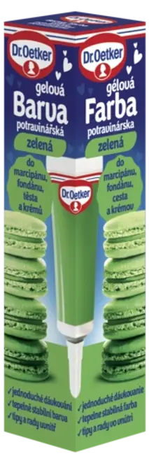 Dr. Oetker Barva gelová zelená