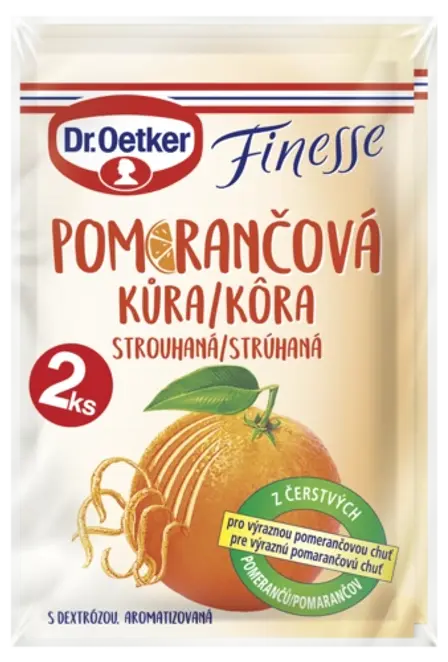 Dr. Oetker Finesse Pomerančová kůra strouhaná