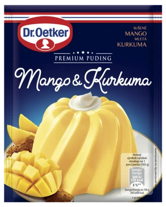 Dr. Oetker Premium Puding Mango & Kurkuma