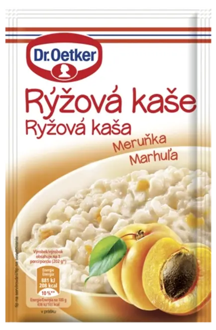 Dr. Oetker Rýžová kaše Meruňka