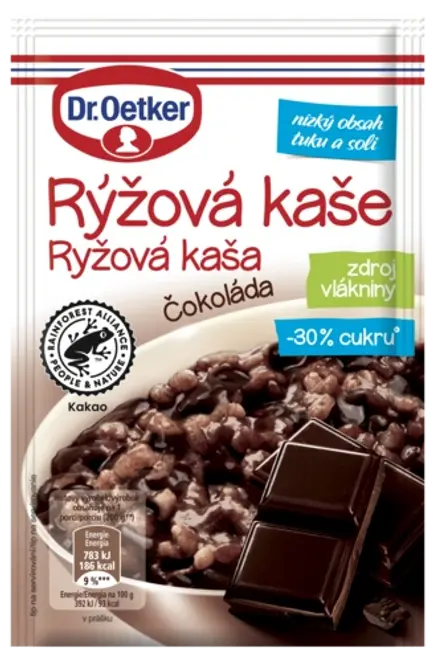 Dr. Oetker Rýžová kaše Čokoláda