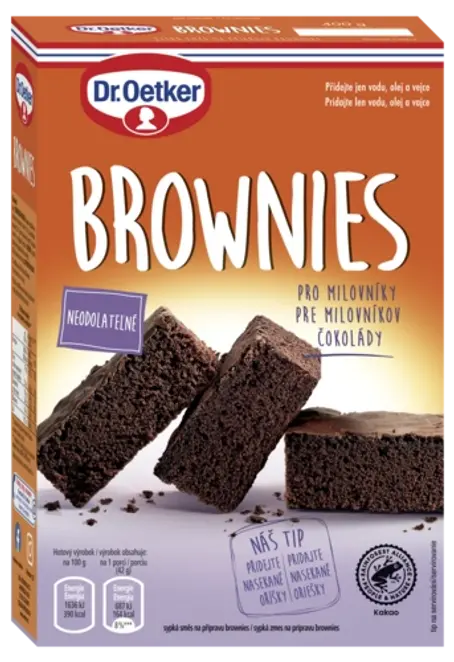 Dr. Oetker Čokoládové Brownies