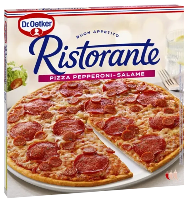 Dr. Oetker Pizza Ristorante Pepperoni Salame