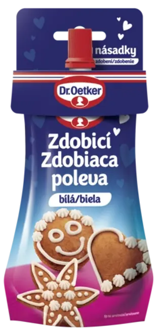 Dr. Oetker Zdobicí poleva bílá