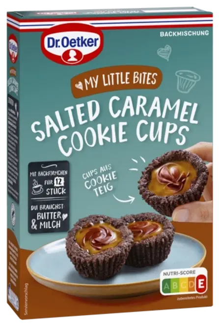 Dr. Oetker Salted caramel cookie cups