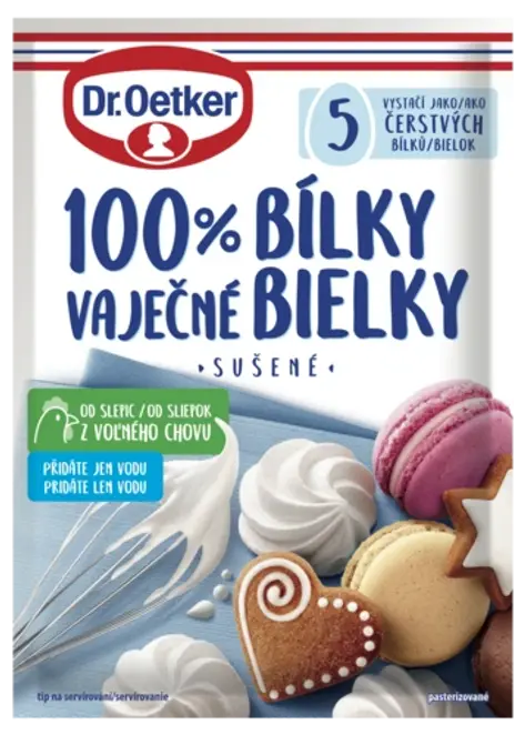 Dr. Oetker 100% vaječné bílky