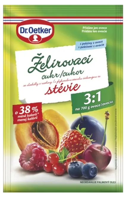 Dr. Oetker Želírovací cukr se stévií 3:1