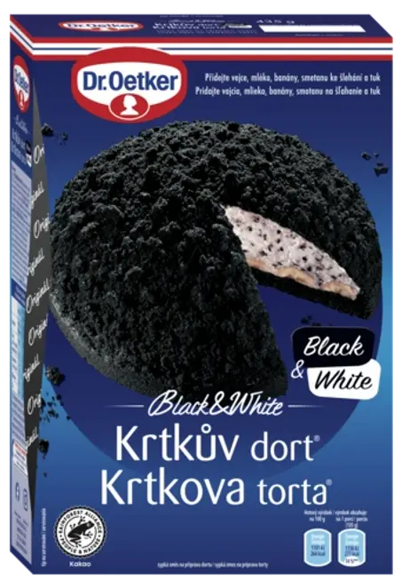 Dr. Oetker Krtkův dort Black & White