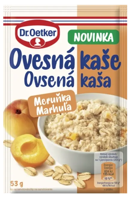 Dr. Oetker Ovesná kaše Meruňka