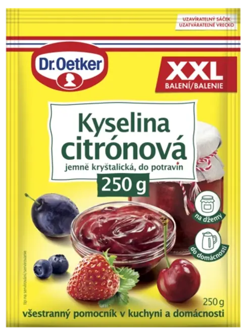 Dr. Oetker Kyselina citronová XXL