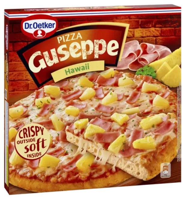 Dr. Oetker Pizza Guseppe Hawaii