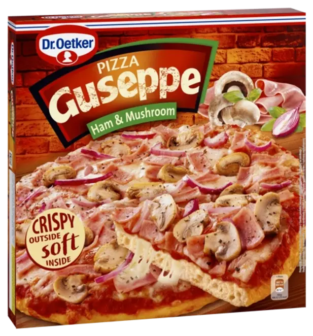 Dr. Oetker Pizza Guseppe Ham & Mushroom
