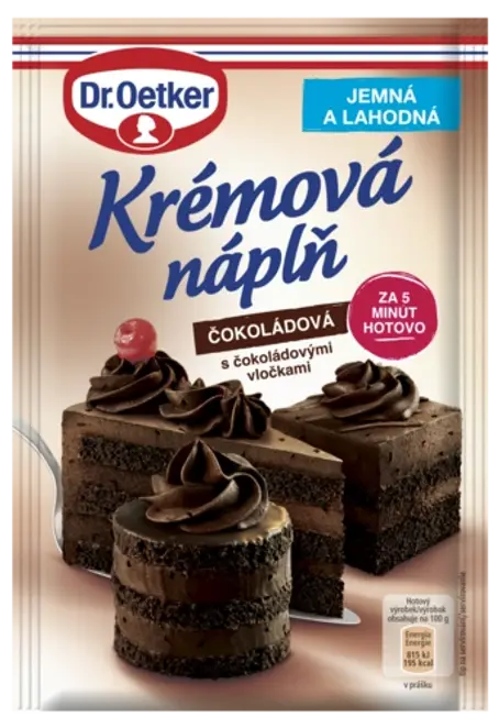 Dr. Oetker Krémová náplň čokoládová