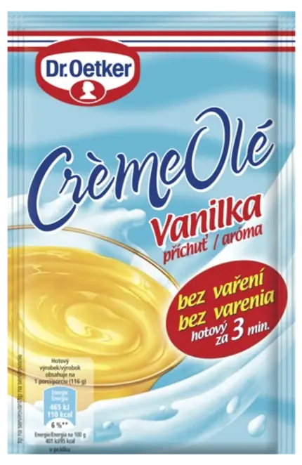 Dr. Oetker Crème Olé Vanilka příchuť