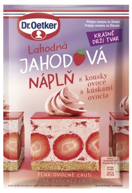 Dr. Oetker Jahodová náplň