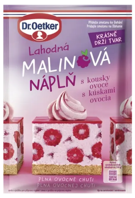Dr. Oetker Malinová náplň