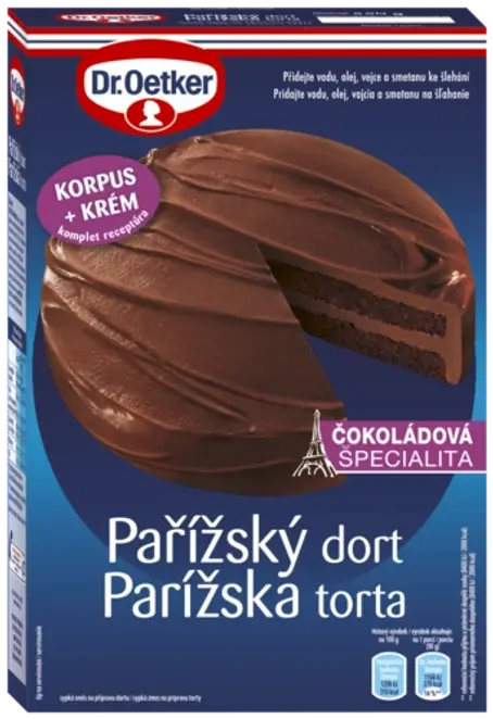 Dr. Oetker Pařížský dort