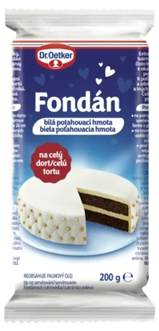 Dr. Oetker Fondán bílá potahovací hmota