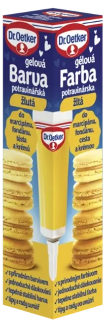 Dr. Oetker Barva gelová žlutá
