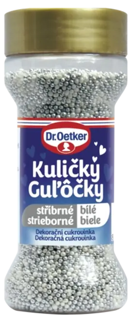 Dr. Oetker Kuličky stříbrné/bílé