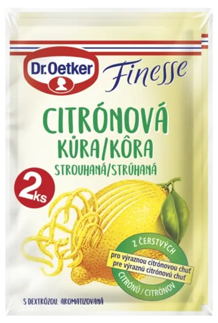Dr. Oetker Finesse Citrónová kůra strouhaná