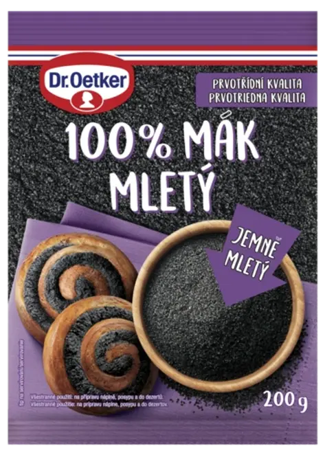 Dr. Oetker 100% Mák mletý