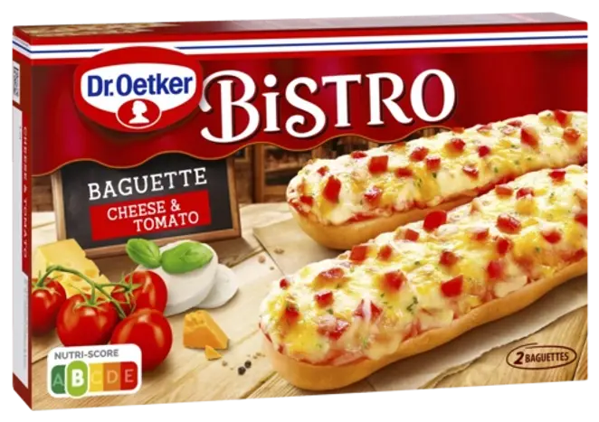 Dr. Oetker Bistro Baguette Cheese & Tomato