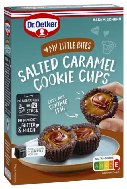Dr. Oetker Salted caramel cookie cups