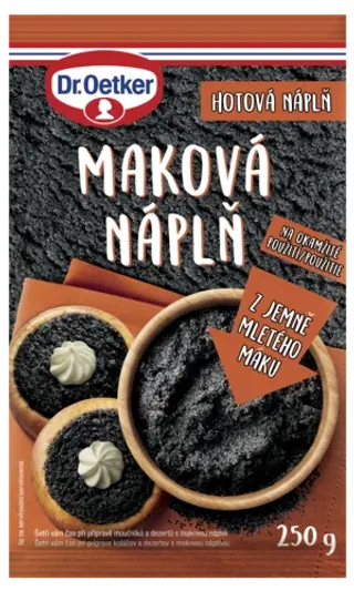 Maková náplň Dr. Oetker