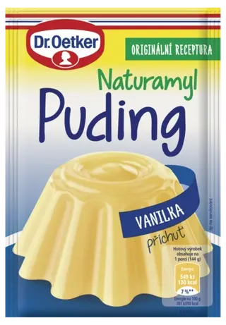 Naturamyl Puding vanilka příchuť Dr. Oetker