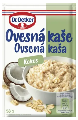 Ovesná kaše Kokos Dr. Oetker